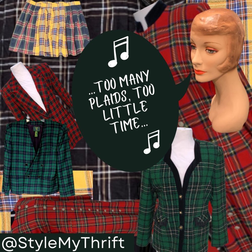 Fall & Winter Plaids Listed Daily @StyleMyThrift